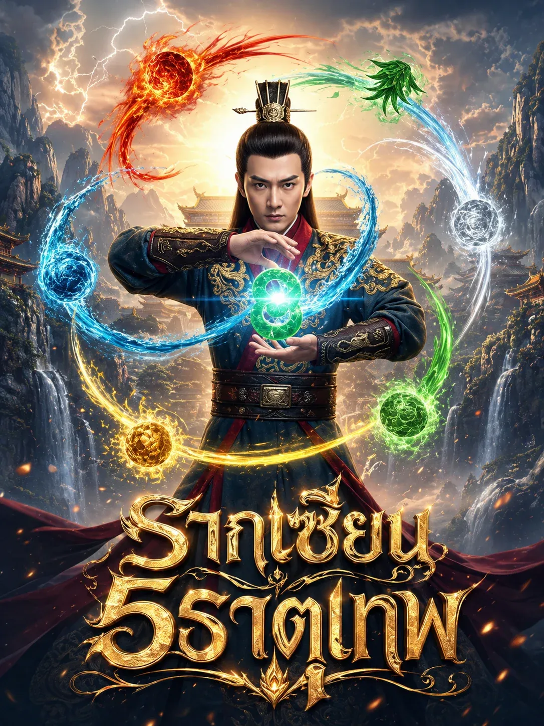 รากเซียน5ธาตุเทพ