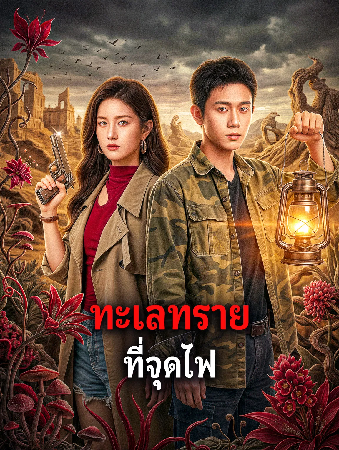 ทะเลทรายที่จุดไฟ